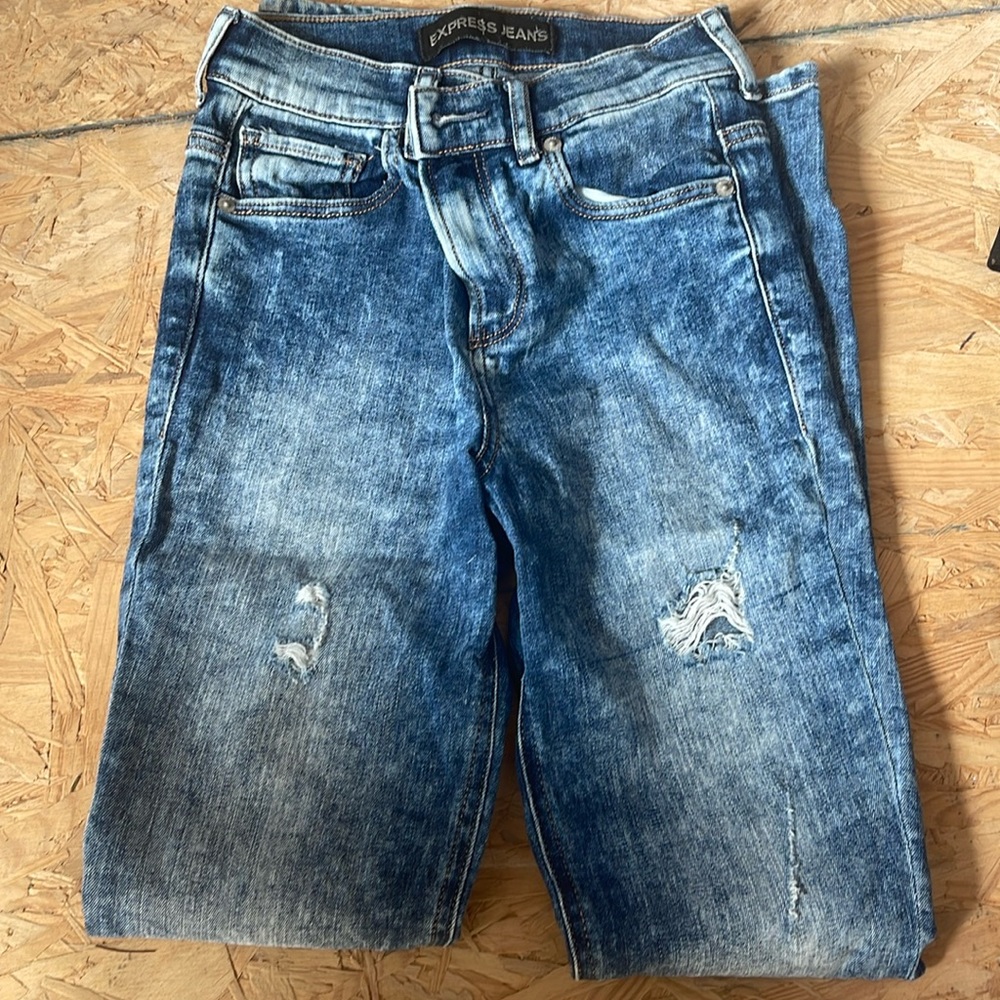 High rise jeggings